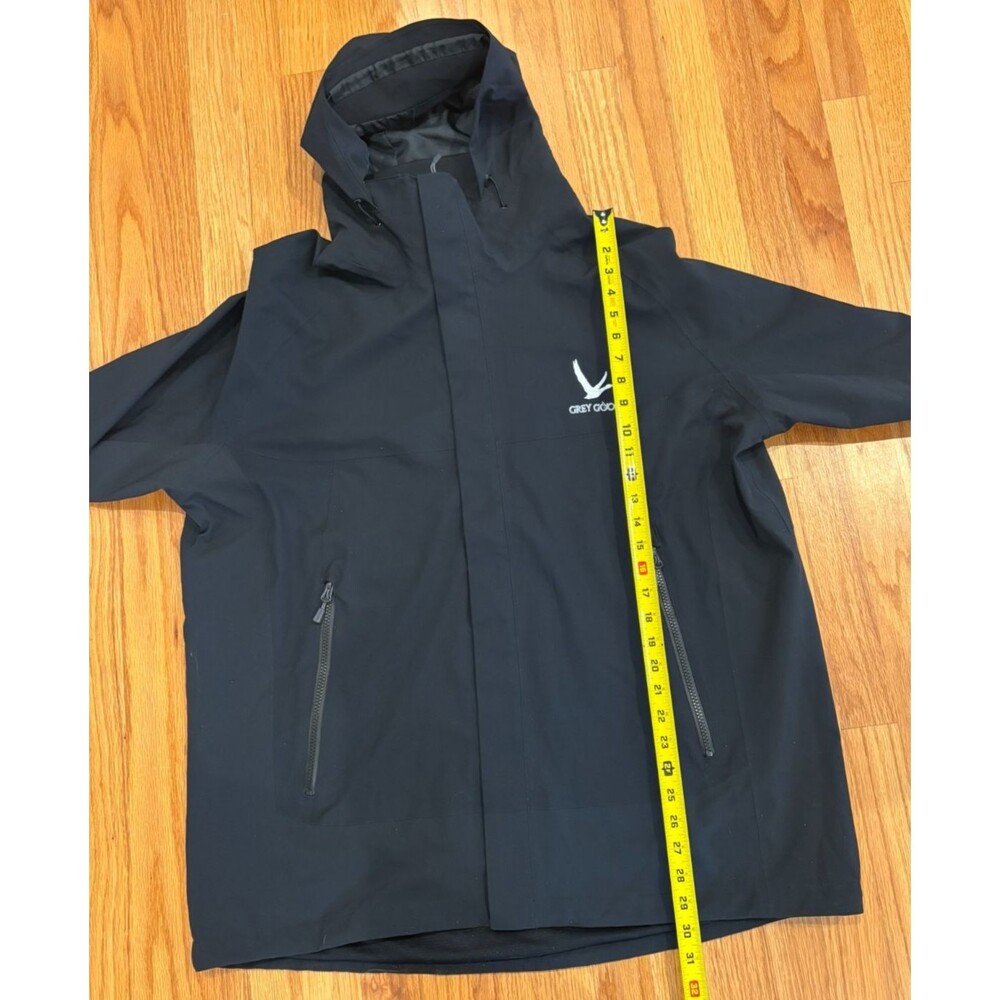 EDDIE BAUER Stadium Jacket Men's 2XL Black Soft Shell Hooded Lined Company Logo - Picture 2 of 16